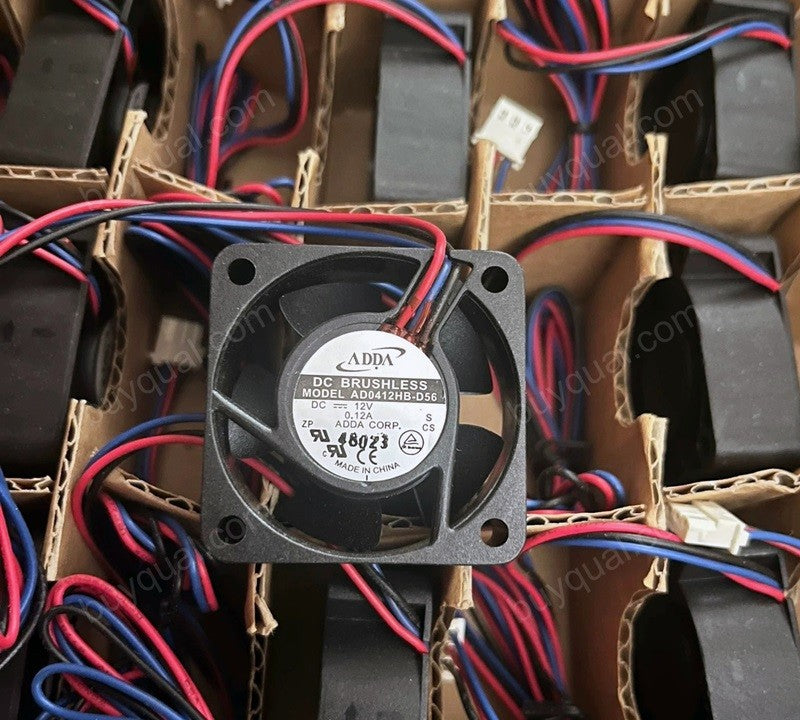 ADDA AD0412HB-D56 12V 0.12A 1.44W 3wires Cooling Fan ADDA AD0412HB-D56 12V 0.12A 1.44W 3wires Cooling Fan